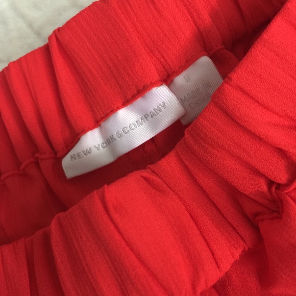 New York & Company Off-The-Shoulder Red Maxi Dress - Size S - Picture 4 of 12